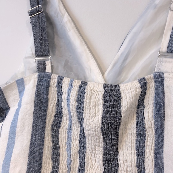 BNWT Revamped linen-blend crop top bralette - Picture 3 of 6